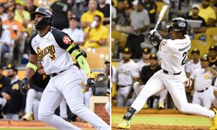 Aderlin y Durán remolcan dos cada uno, Águilas siguen indetenibles, superan a los Gigantes