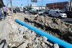 La Caasd repara avería en una tubería del kilómetro 11 de la autopista Duarte