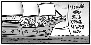 Caricatura de Noticiero Poteleche 26 noviembre 2025