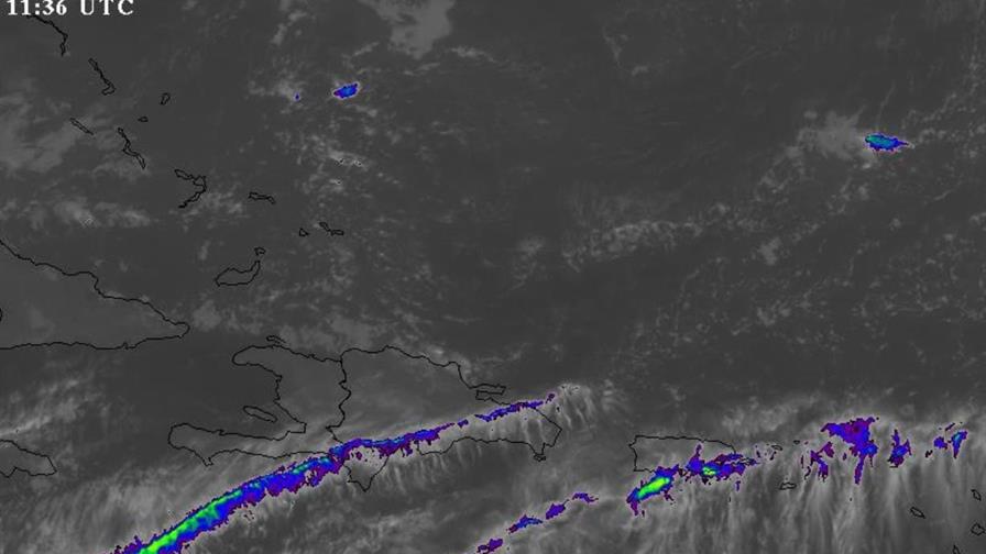 Sistema anticiclónico limita las lluvias sobre el país este martes