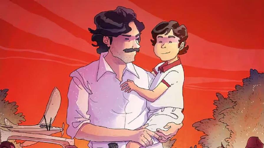 Juan Pablo Escobar convirtió su infancia entre sicarios en un cómic de memoria y redención