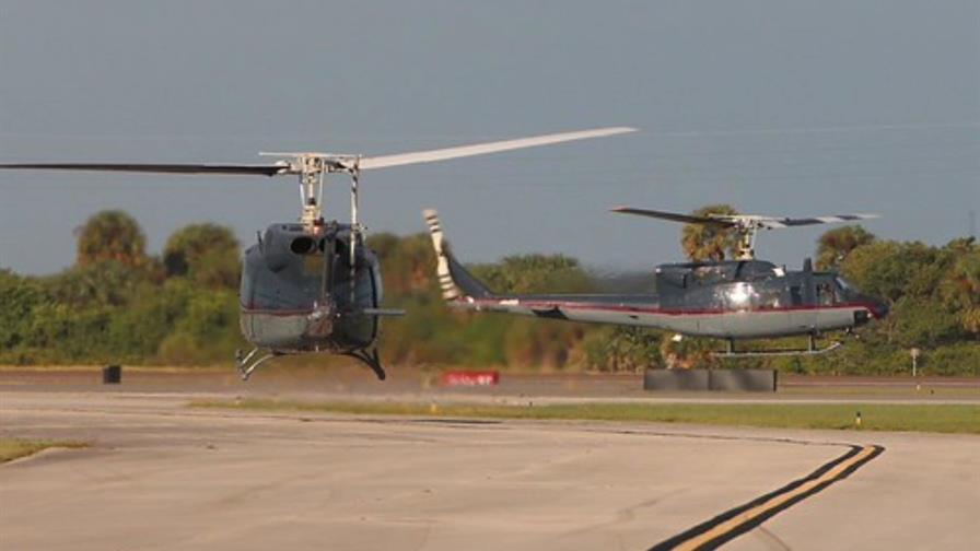 Estados Unidos entrega a El Salvador dos helicópteros para labores de seguridad en Haití