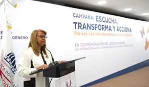 Ministerio de Educación lanza campaña para concienciar sobre la no violencia contra la mujer