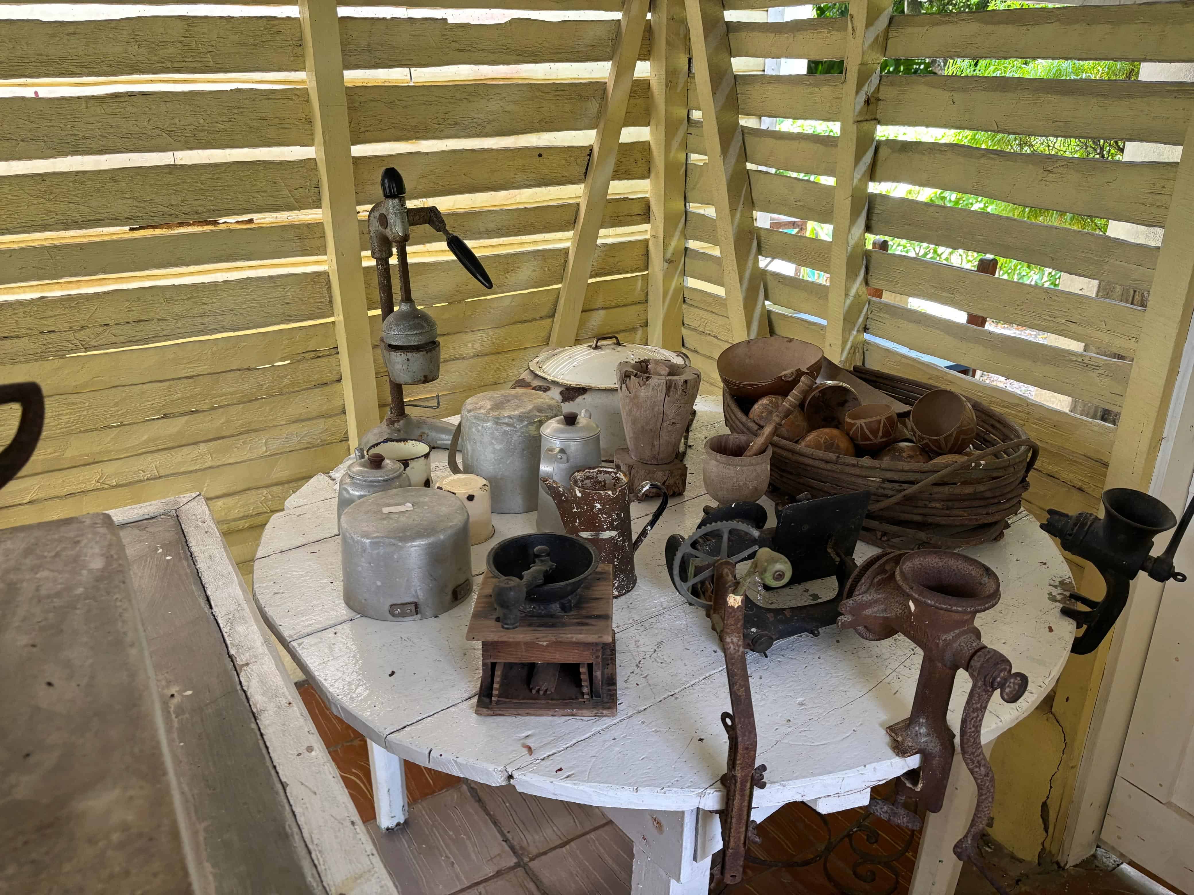 Utensilios del hogar.