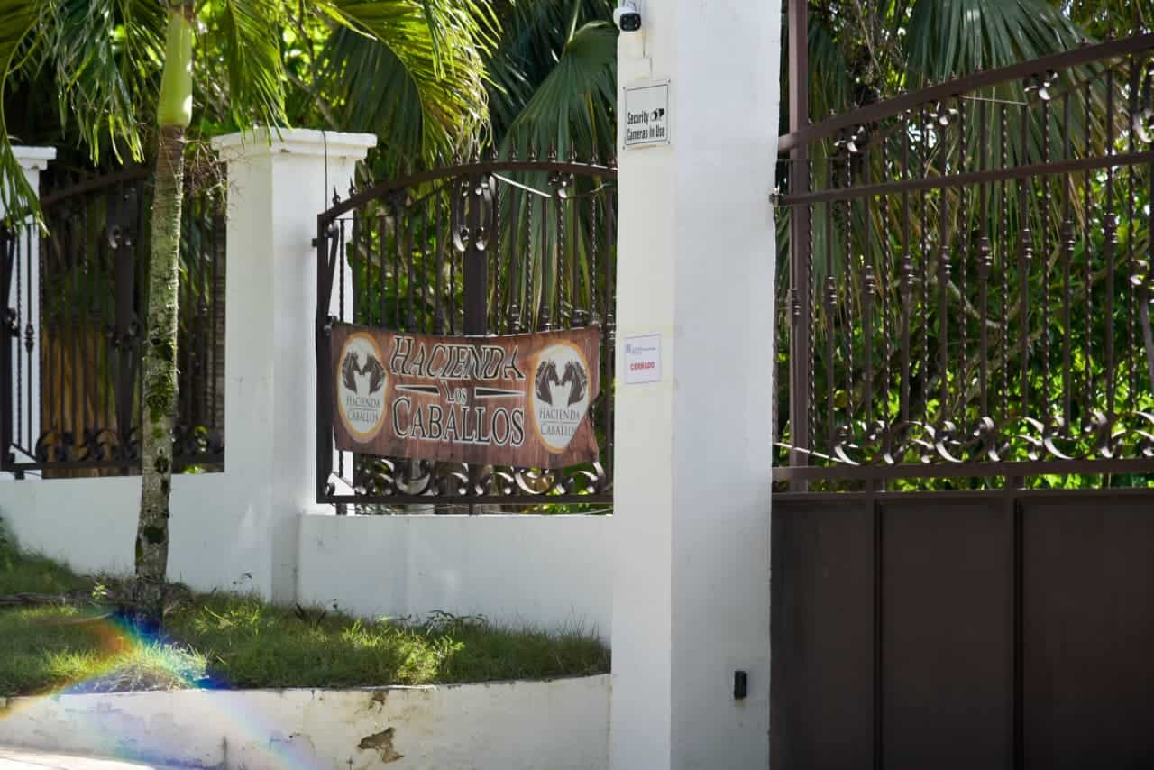 La Hacienda Los Caballos es un espacio de recreación.