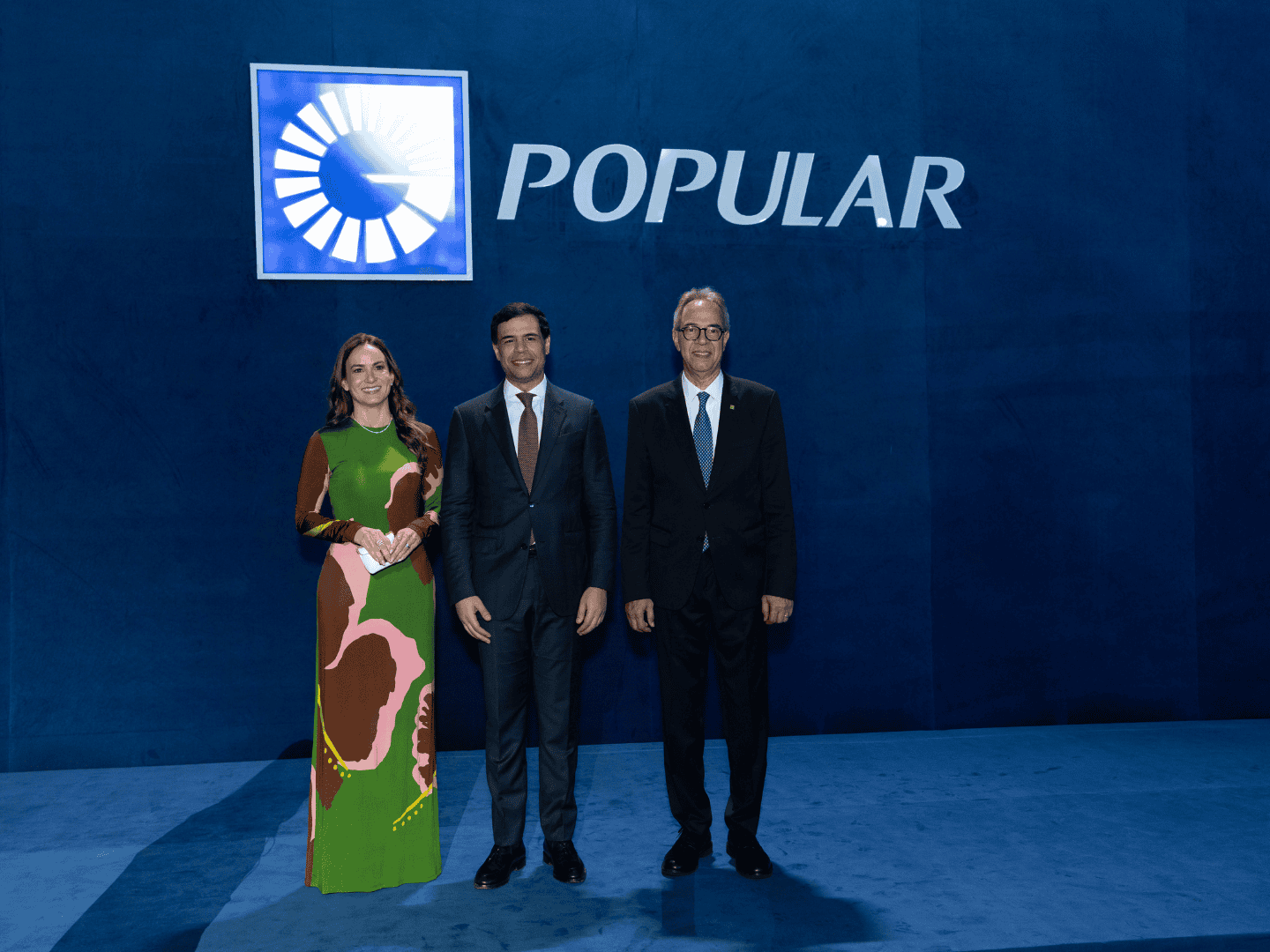 Johanna Pena, Roberto Ángel Salcedo y José Mármol.