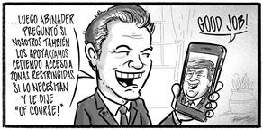 Caricatura de Noticiero Poteleche 27 noviembre 2025