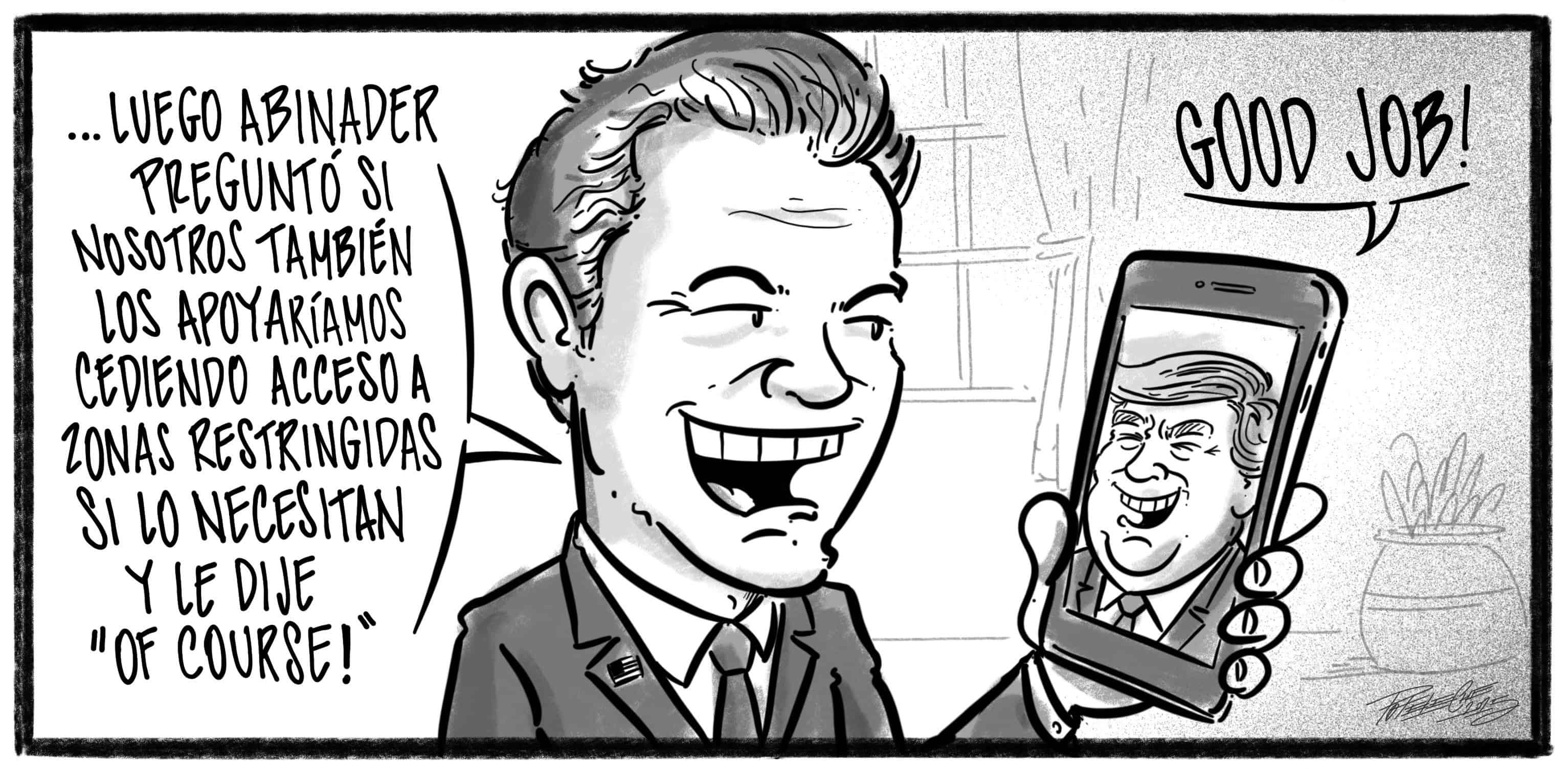 Caricatura de Noticiero Poteleche 27 noviembre 2025