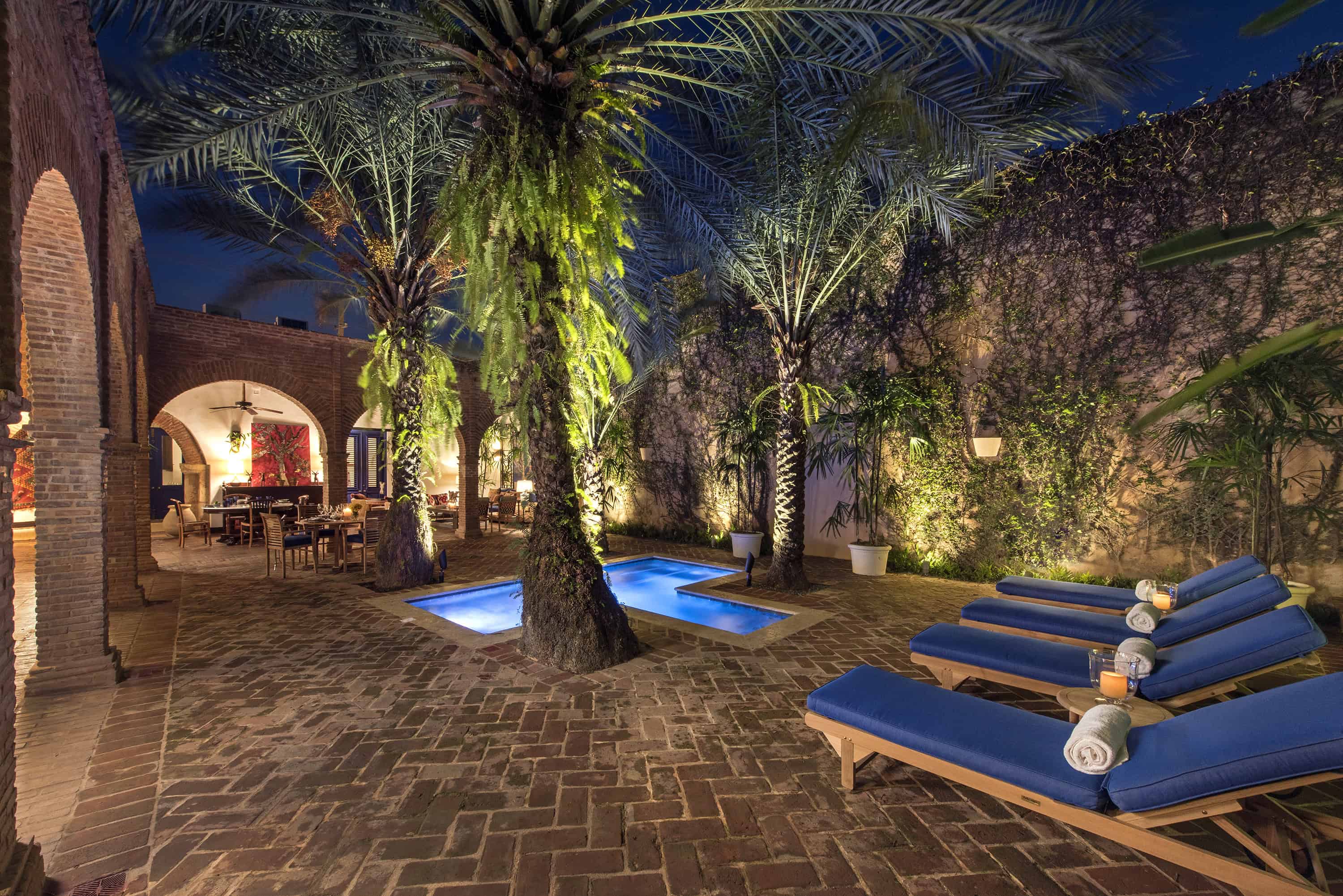 Casas del XVI Casa del Diseñador PlungePool Evening.