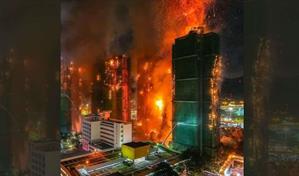 Incendio en complejo residencial de Hong Kong deja 13 muertos y 15 heridos