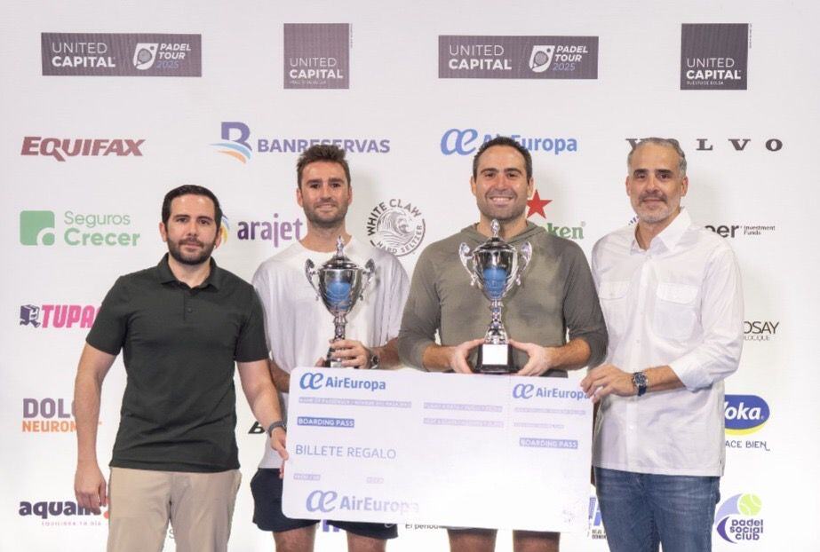 Miguel Iglesias, Fernando Tous, Juan Bisonó y Oscar Saladin.<br>