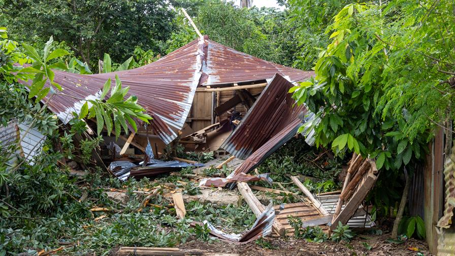 Demuelen decenas de viviendas en Mata Gorda, Villa Mella Demuelen decenas de viviendas en Mata Gorda, Villa Mella