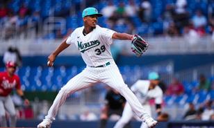 Eury Pérez: base del futuro a corto plazo de los Marlins de Miami