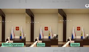 Detectan que Putin tiene oficinas casi idénticas a lo largo de Rusia