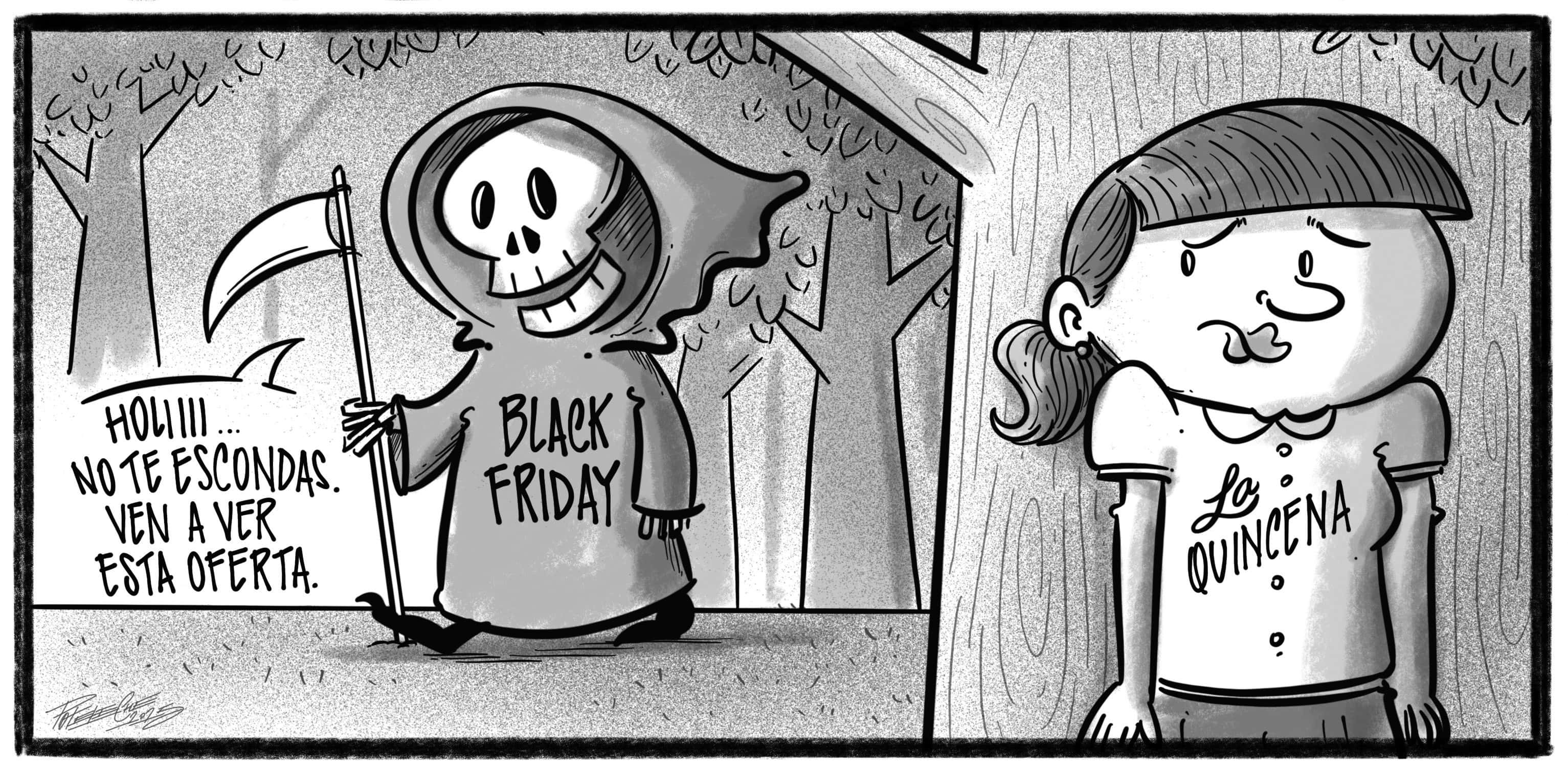 Caricatura de Noticiero Poteleche 28 noviembre 2025