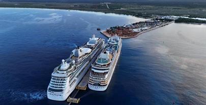 Presidente Abinader celebra llegada histórica de dos cruceros con 4,679 pasajeros a Pedernales