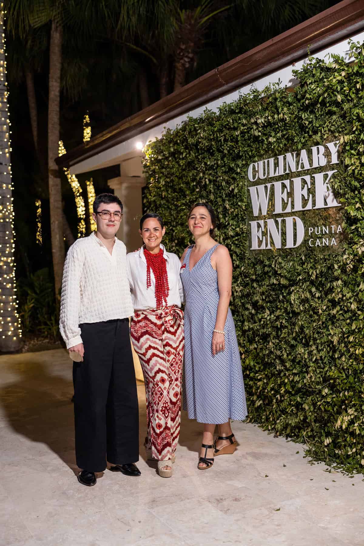 Manuel Becarraben, Mariam Suárez y Julia Londoño.