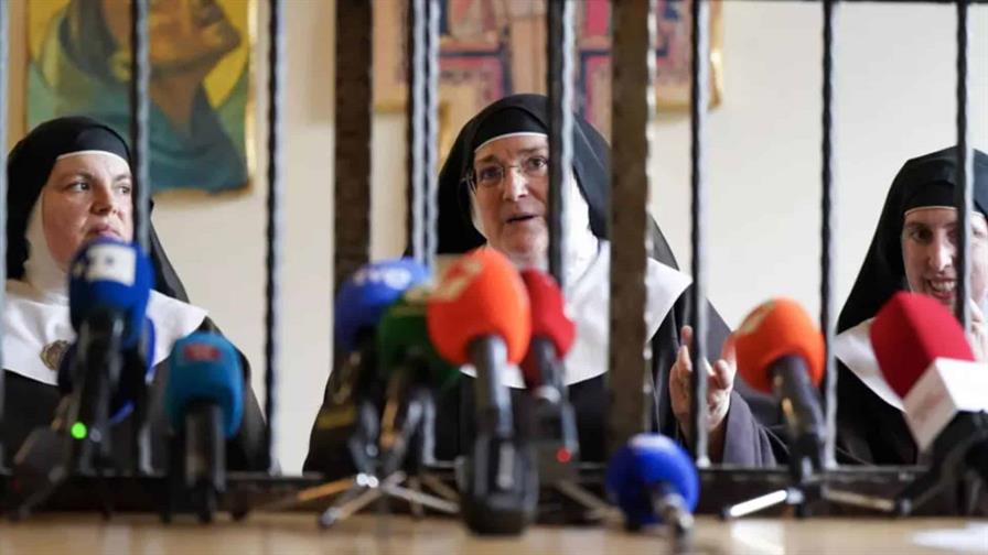 Dos monjas españolas excomulgadas, detenidas por vender obras de la iglesia Briviesca Dos monjas españolas excomulgadas, detenidas por vender obras de la iglesia Briviesca