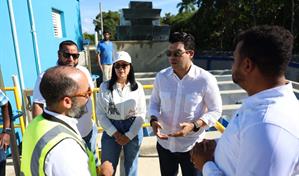 Wellington Arnaud anuncia que en diciembre se probará el nuevo acueducto de Monción