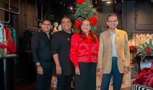 El diseñador dominicano Rafael Rivero lanza su colección de fiesta "Holidays"