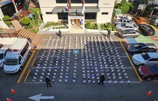 Gobierno informa que en el 2025 se incautaron 48.3 toneladas de drogas