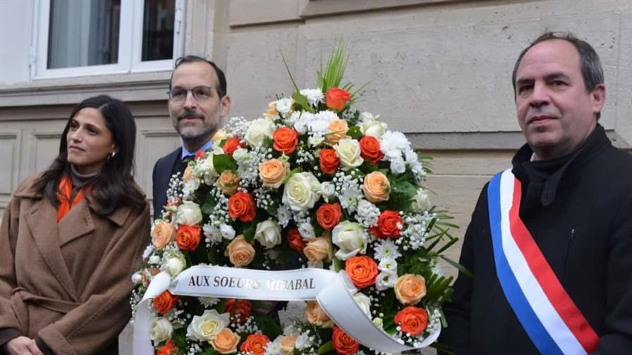 Embajada de RD en Francia honra a las Hermanas Mirabal en París