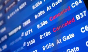 Cerca de 1,800 vuelos han sido cancelados en EE. UU., la mayoría debido al mal tiempo