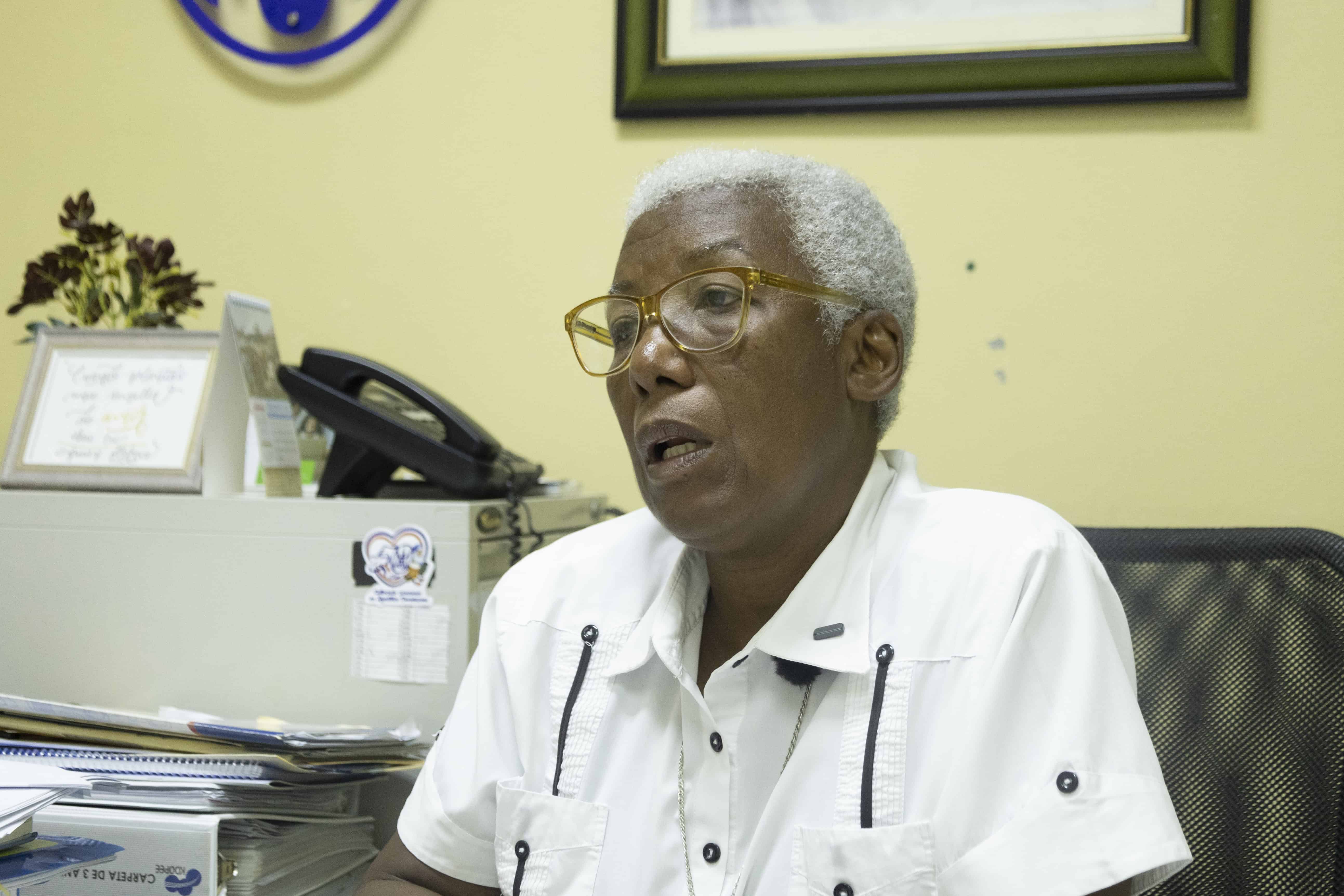 Sor Cristina Rodríguez.