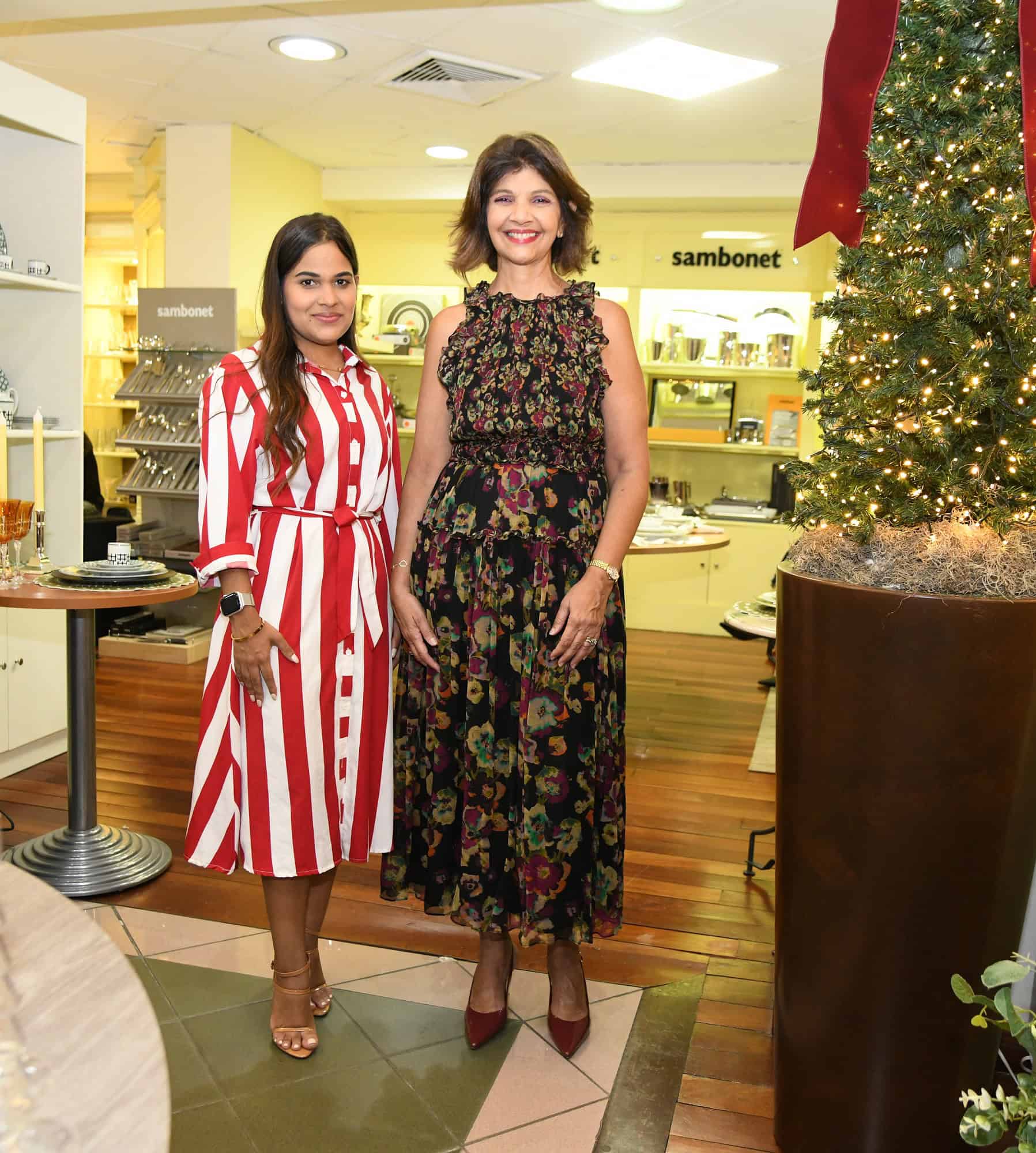 Karline Álvarez y Marcelle Rizek.