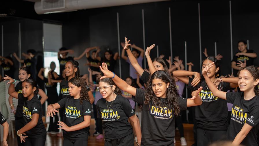 Disney dare to dream JR: estreno del primer musical en inglés de Act One Academy en Santo Domingo