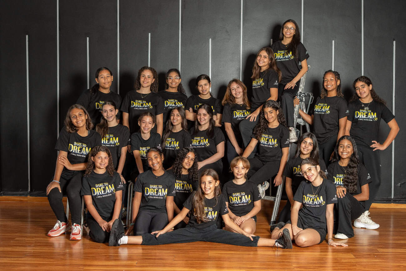 Integrantes del grupo Young Stars en una presentación pasada.