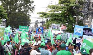 La JCE intima a la Fuerza del Pueblo por posible propaganda anticipada en marcha del domingo