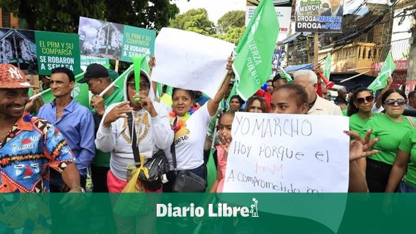 Legisladores del PRM cuestionan marcha de la Fuerza del Pueblo