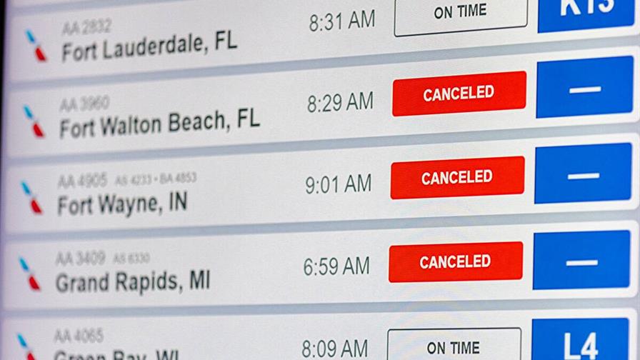 Más de 700 vuelos cancelados desde y hacia EE. UU. sin impacto en RD