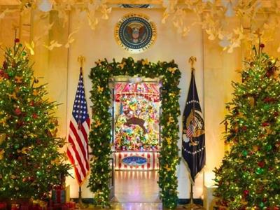 La Navidad de los Trump celebra los 250 años de EE. UU.