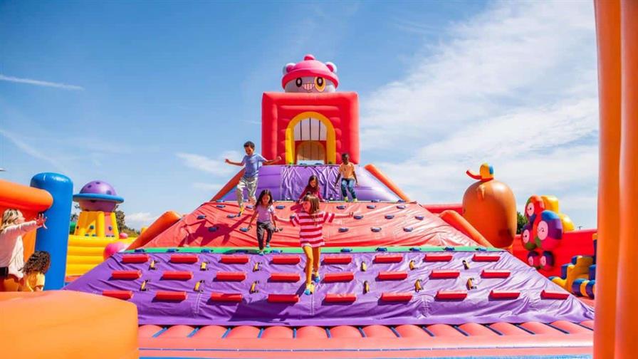 Rebotin Park regresa a RD: atracciones inflables para toda la familia en Santiago