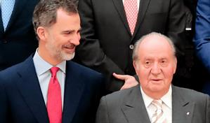 Juan Carlos I pide a los jóvenes que apoyen al rey Felipe VI en su "duro trabajo"