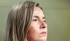 La exalta representante de UE Federica Mogherini, entre detenidos por un supuesto fraude