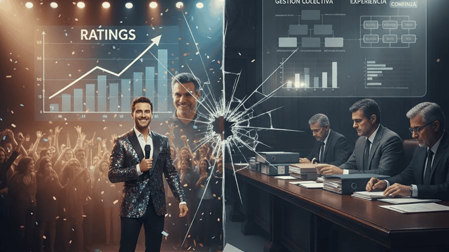 Entretenimiento no es credibilidad política