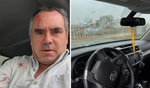 Candidato presidencial de Perú sobrevive a un atentado tras ser tiroteado en su vehículo