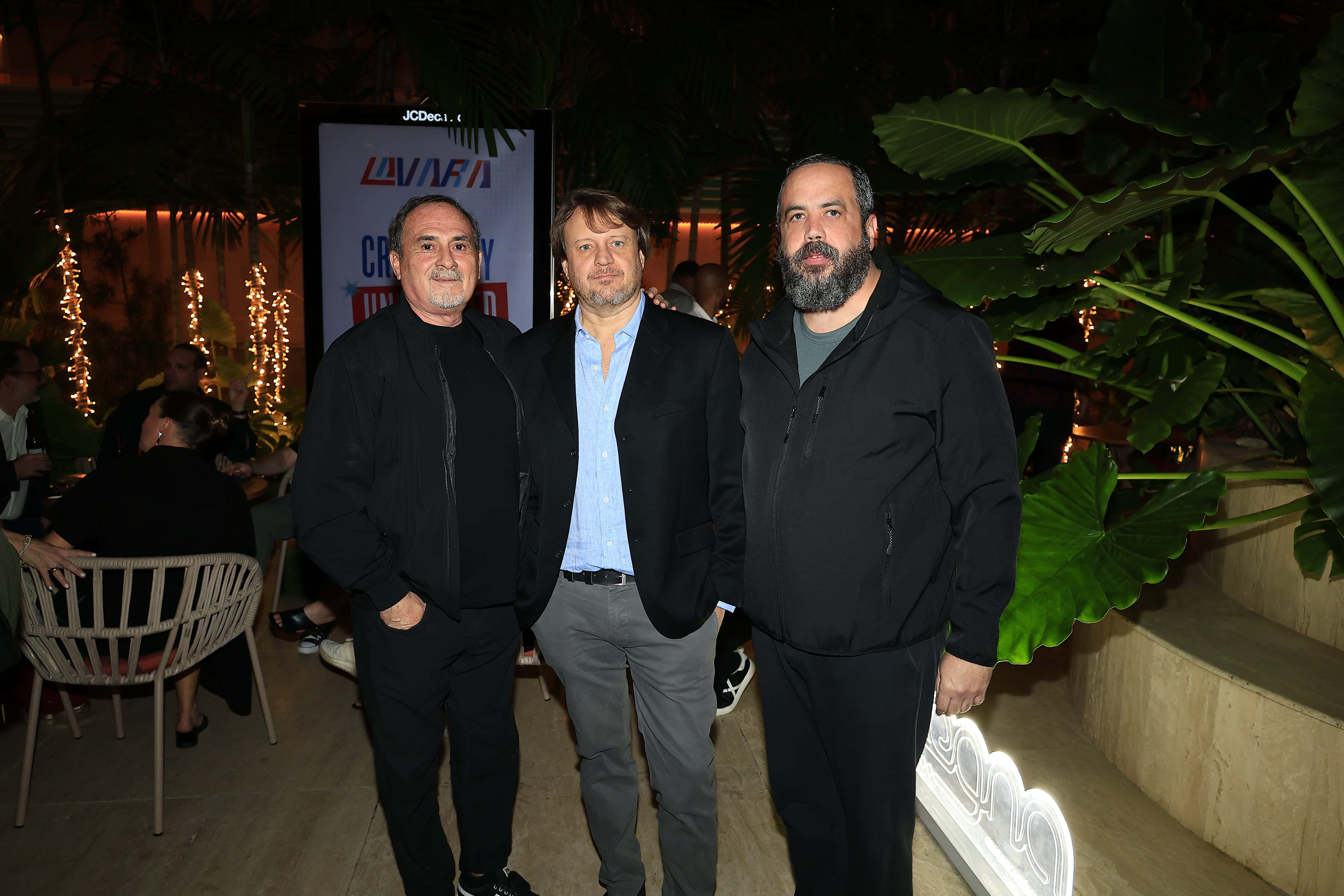 Dani García, Jorge Brocca y Juan Manuel  Bueno.