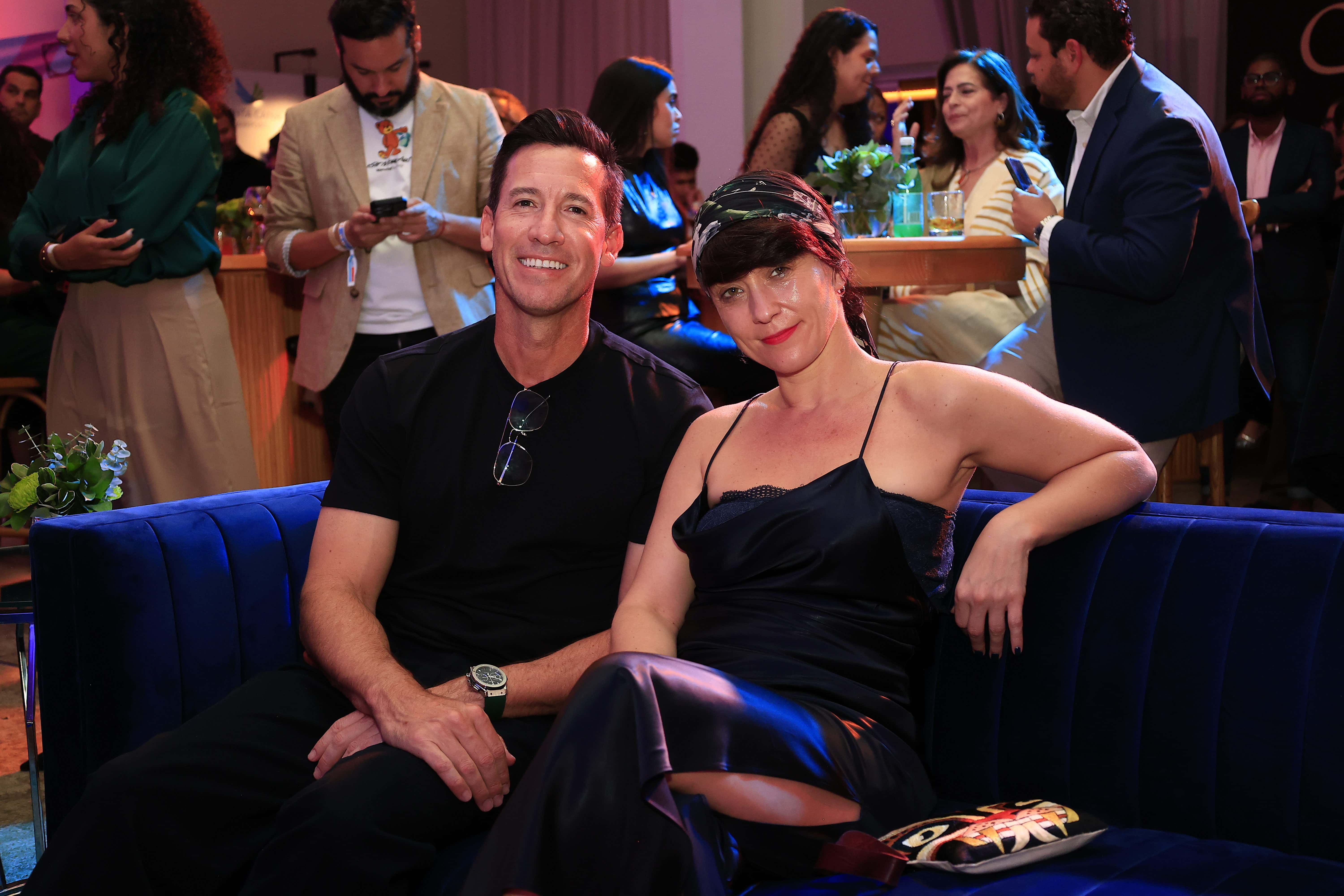 Edgardo Rivera y Eva Santos.