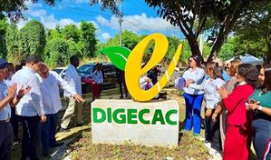 Digecac entrega remozado el Triángulo Verde en la avenida Hípica