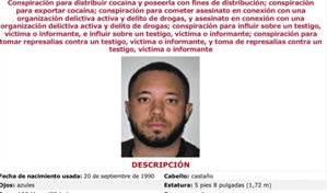 Embajada de EE. UU. difunde afiches del FBI de dos prófugos peligrosos con recompensa de US$10,000