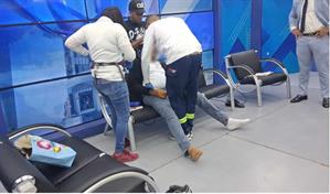 Fallece dirigente choferil mientras era entrevistado en un canal de televisión en Santiago