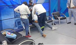 Fallece dirigente choferil mientras era entrevistado en un canal de televisión en Santiago