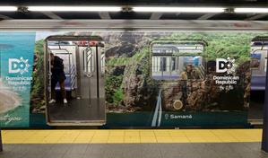El metro de Nueva York se viste de dominicanidad