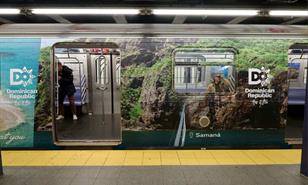El metro de Nueva York se viste de dominicanidad