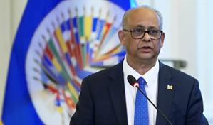 El secretario de la OEA Albert R. Ramdin inicia visita de dos días a Haití