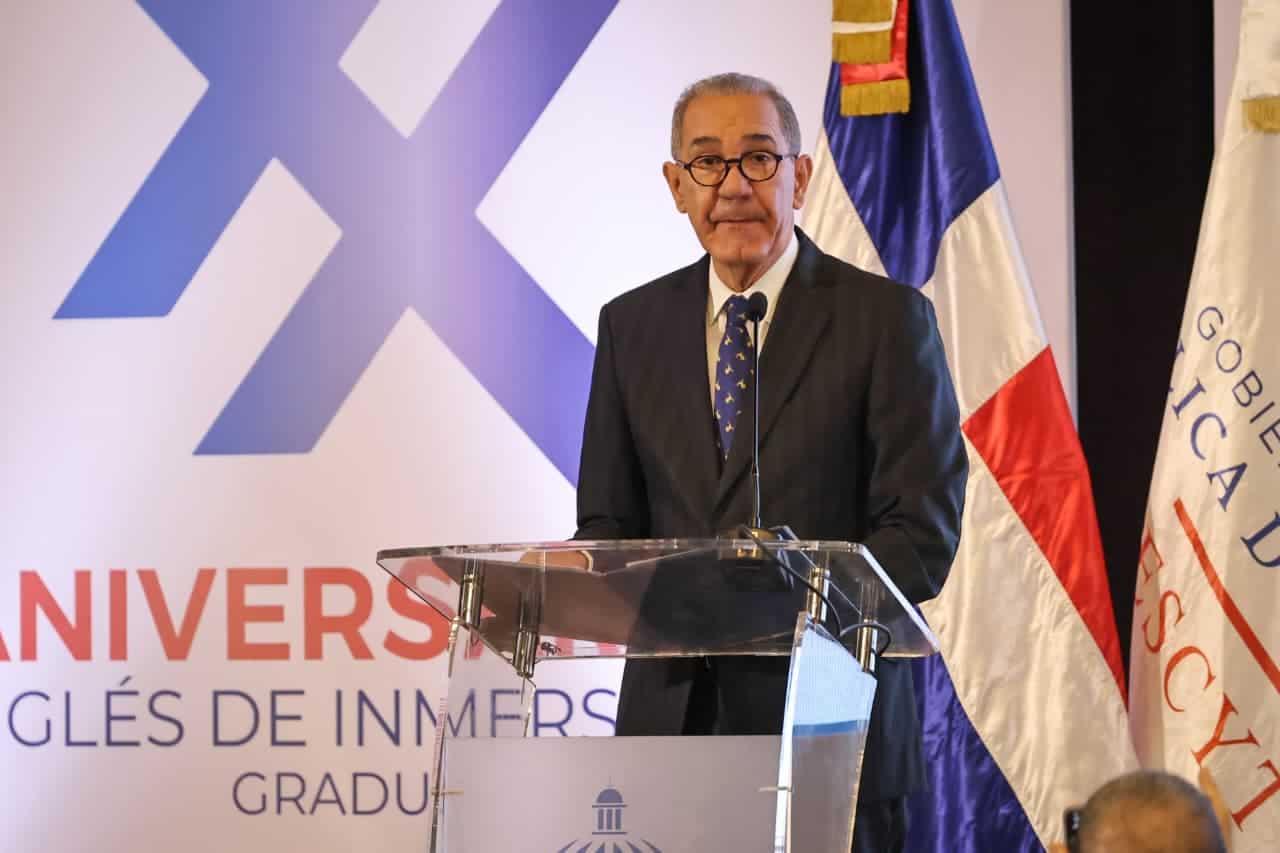 El ministro Franklin García Fermín.